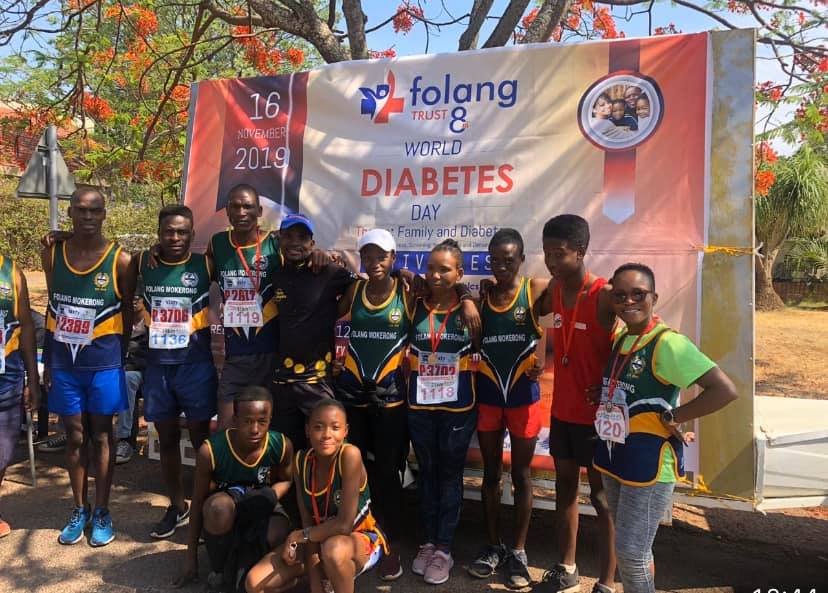 Folang Mokerong runners at WDD 2019